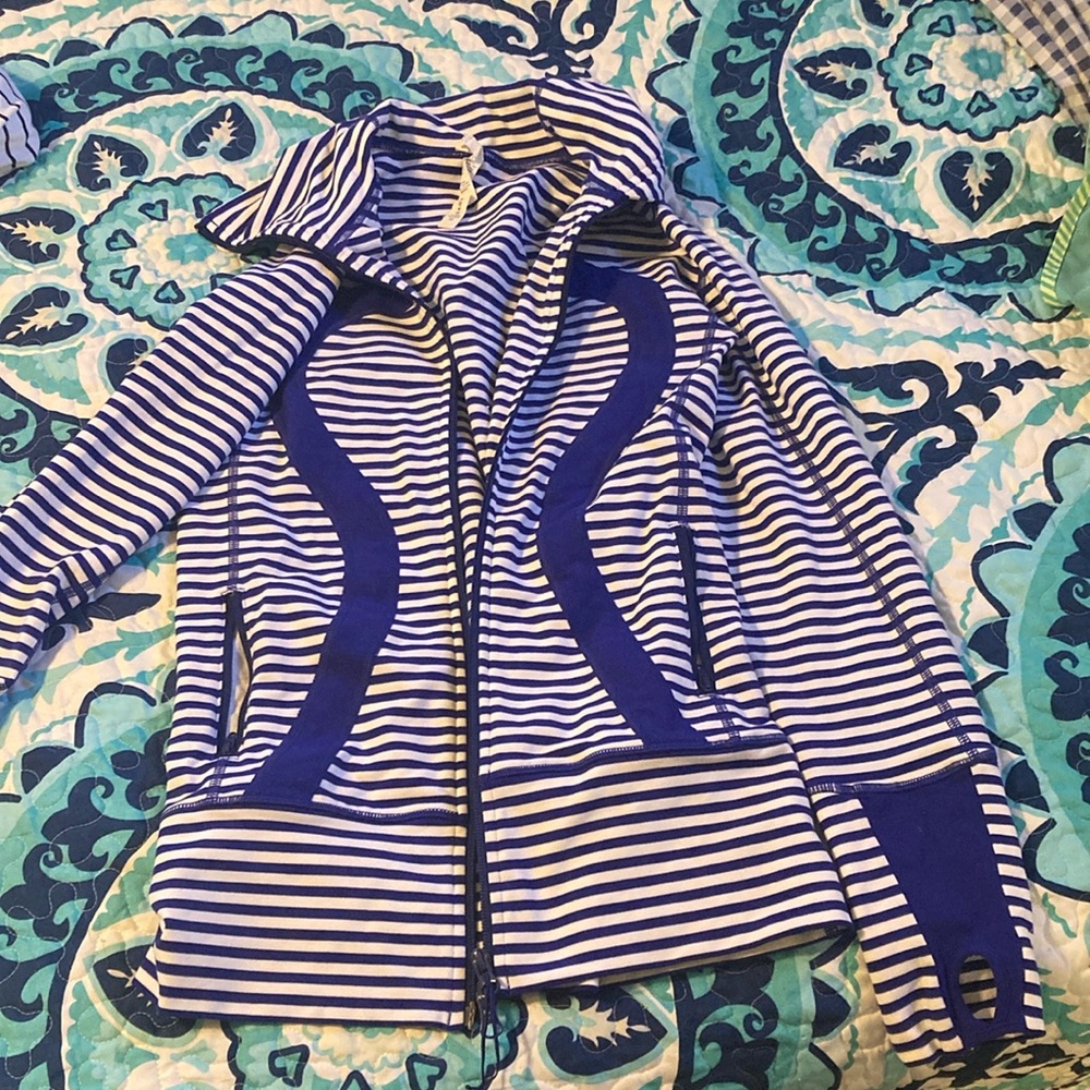 Royal blue lululemon jacket